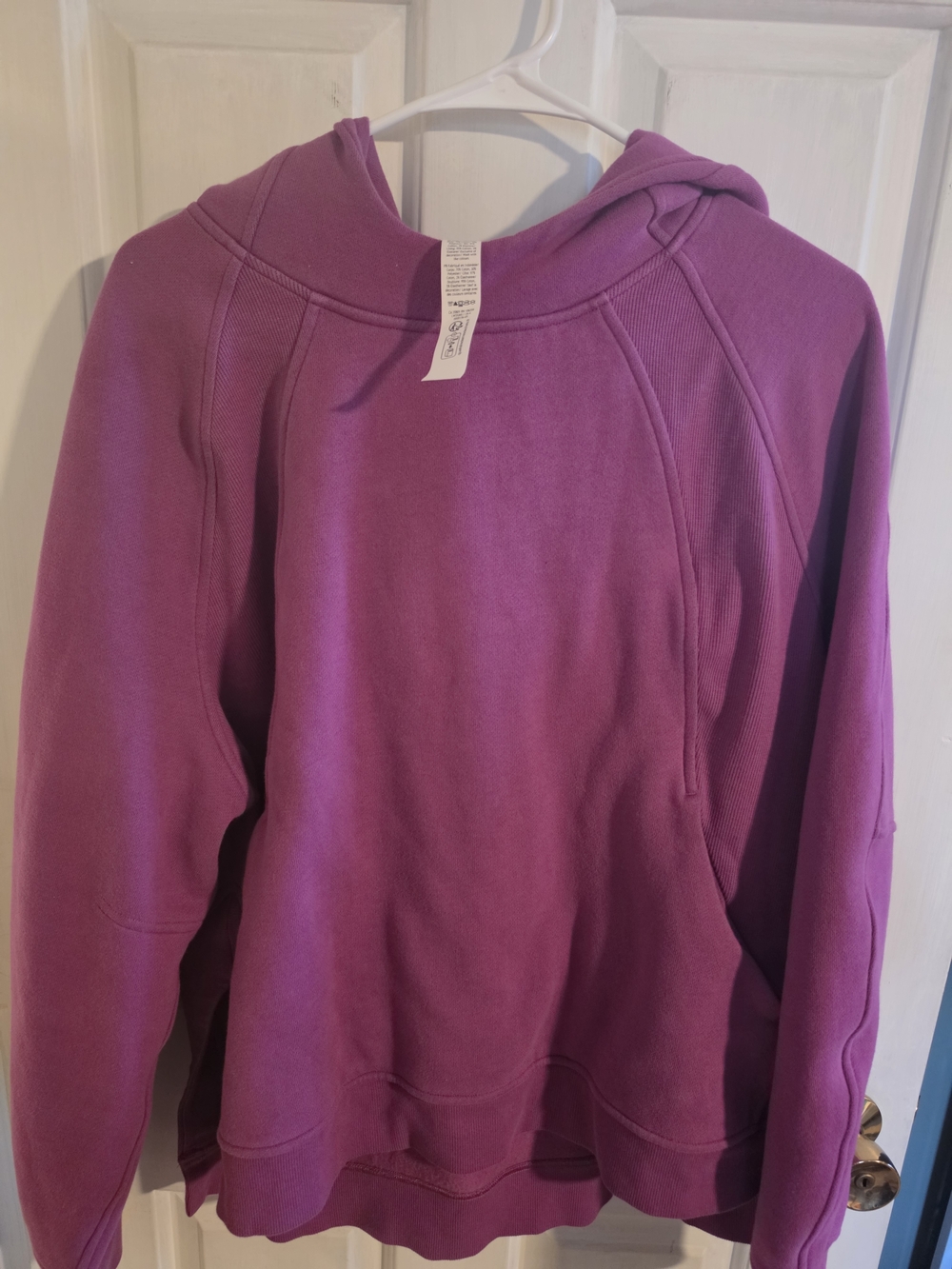lululemon athletica Purple/Pink Hooded Crew Sweatshirt